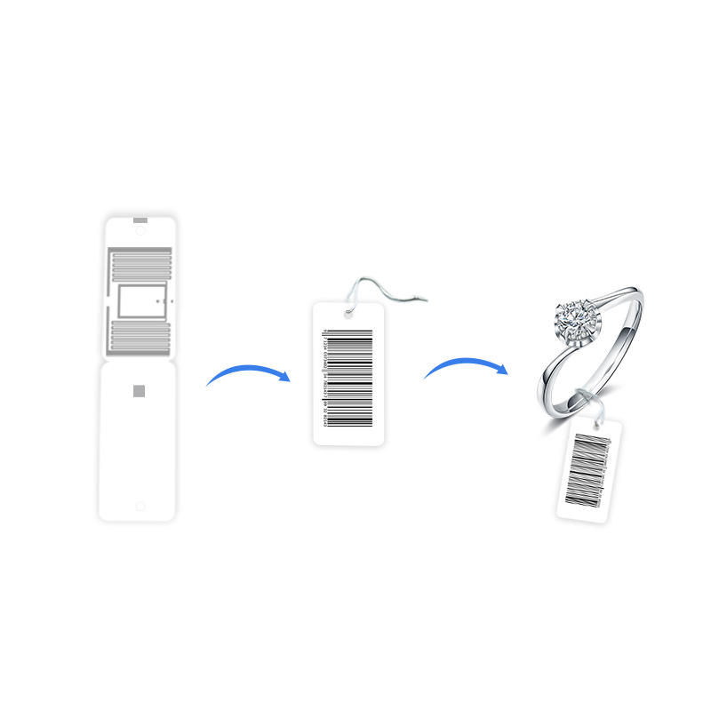 RFID Jewelry Tag With Holes with for Jewelry and Ornaments Such as Bracelets Rings